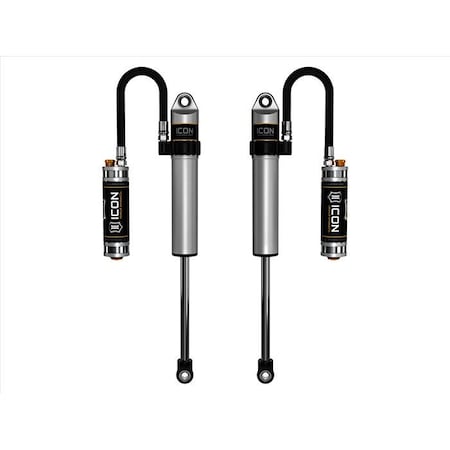 Icon Vehicle Dynamics 18-UP JL 2.5INFRONT 2.5 VS RR CDCV PAIR ALUMINUM & SAT BLACK 27821CP